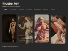 Tablet Screenshot of nude-art.nl